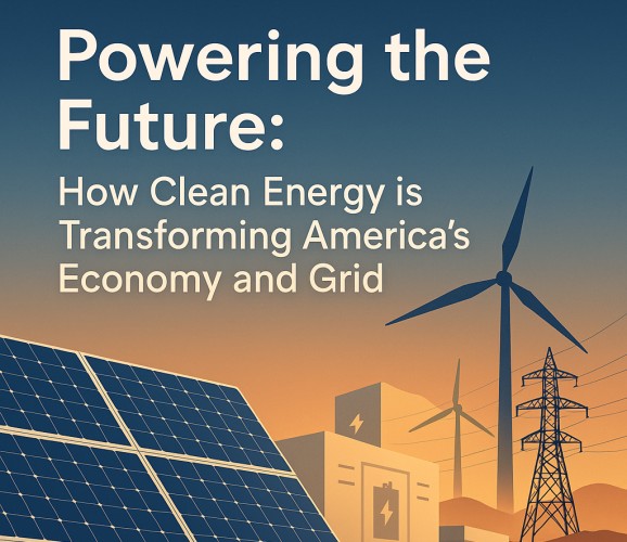 Powering the Future: How Clean Energy is Strengthening America’s Economy and Grid