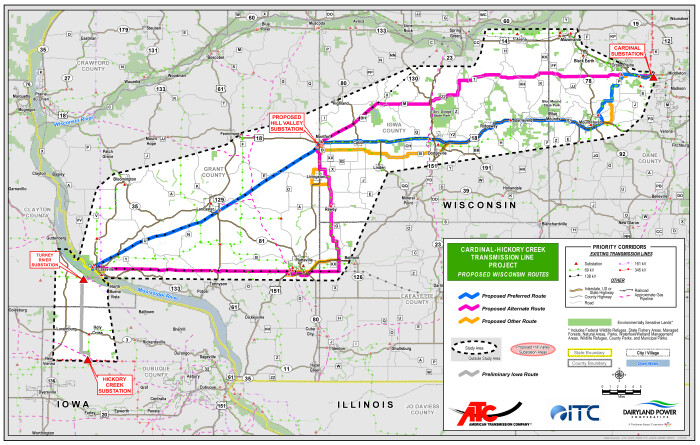 Multiple Groups Line Up to Support Cardinal-Hickory Creek Transmission Line for its Economic and Environmental Benefits
