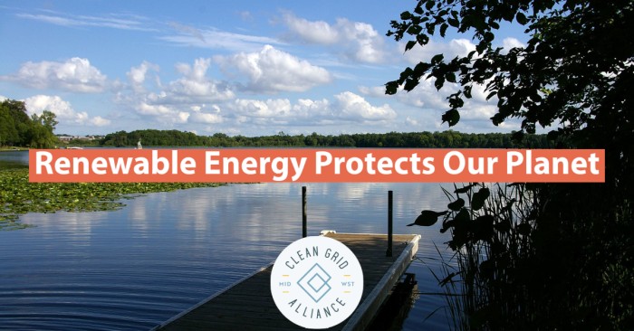 Renewable Energy Protects Our Planet